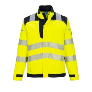 Chaqueta de alta visibilidad y resistente a la llama PW3