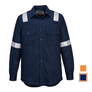 Camisa ligera resistente a la llama y antiestática