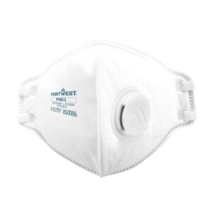 Mascarilla plegada plana