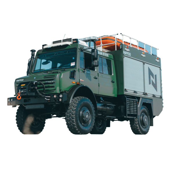 Vehículo de rescate de inundaciones MB UNIMOG